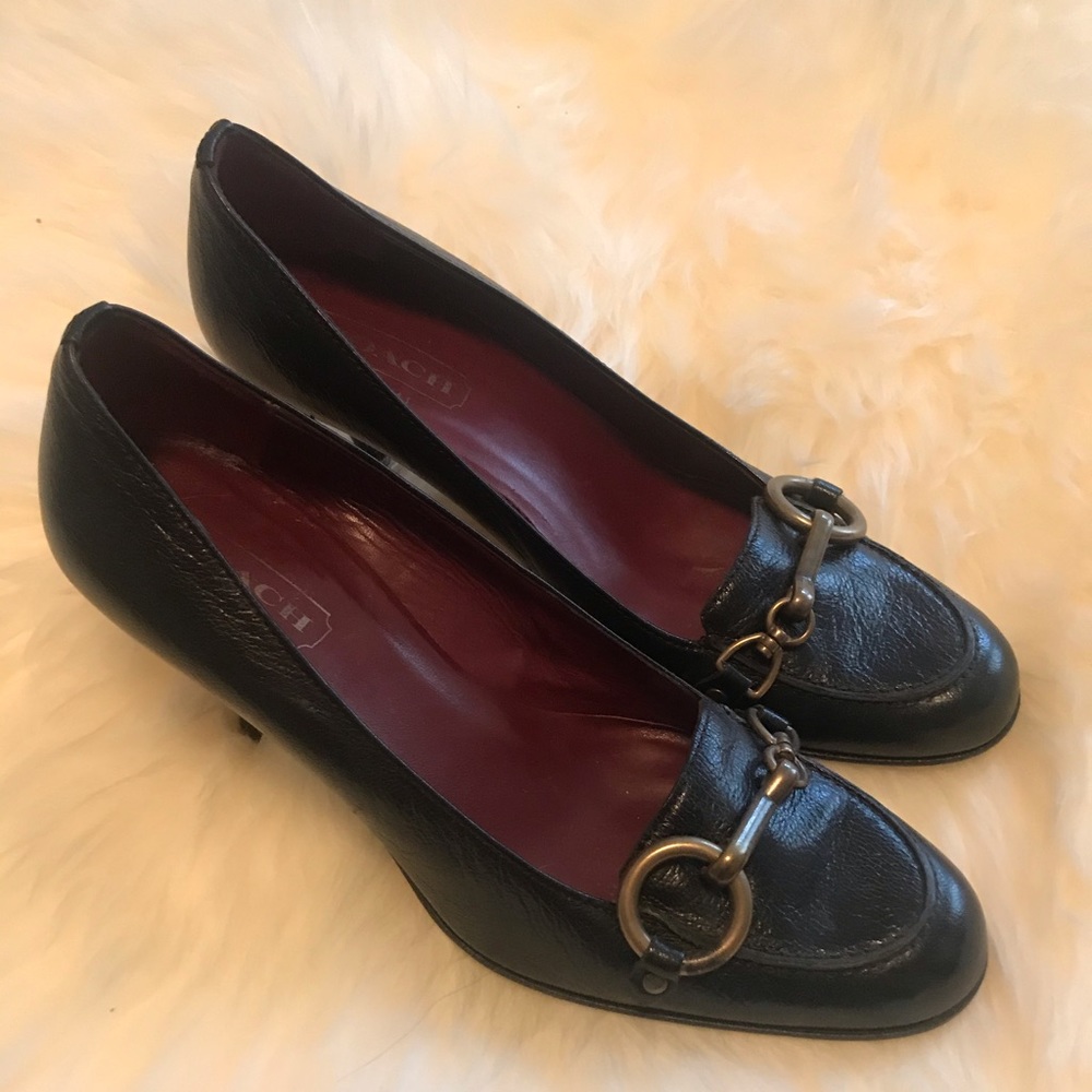 Vintage Coach pumps made in Italy